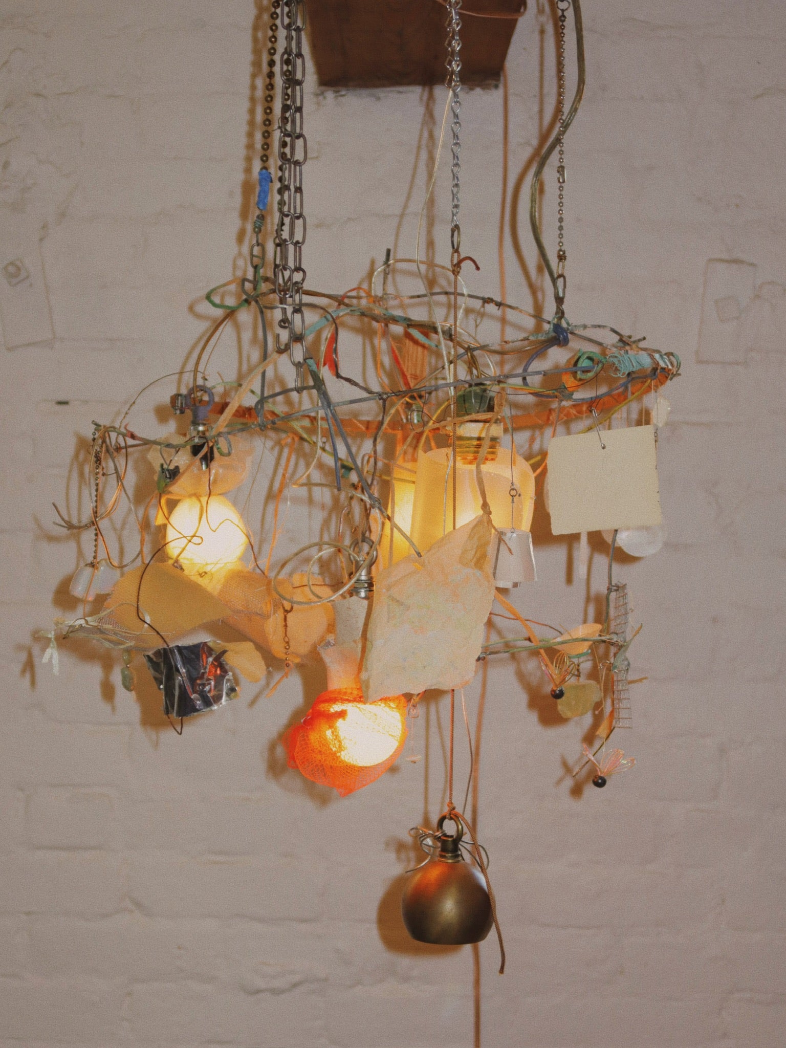 Chandelier - shells/nets/3 artifacts