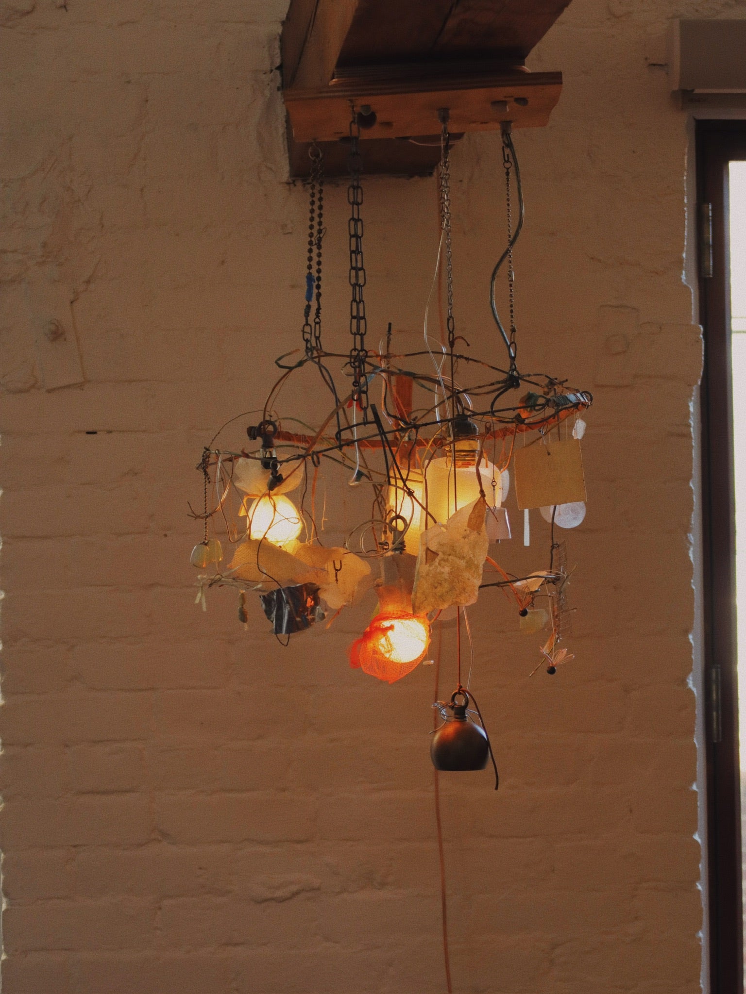 Chandelier - shells/nets/3 artifacts