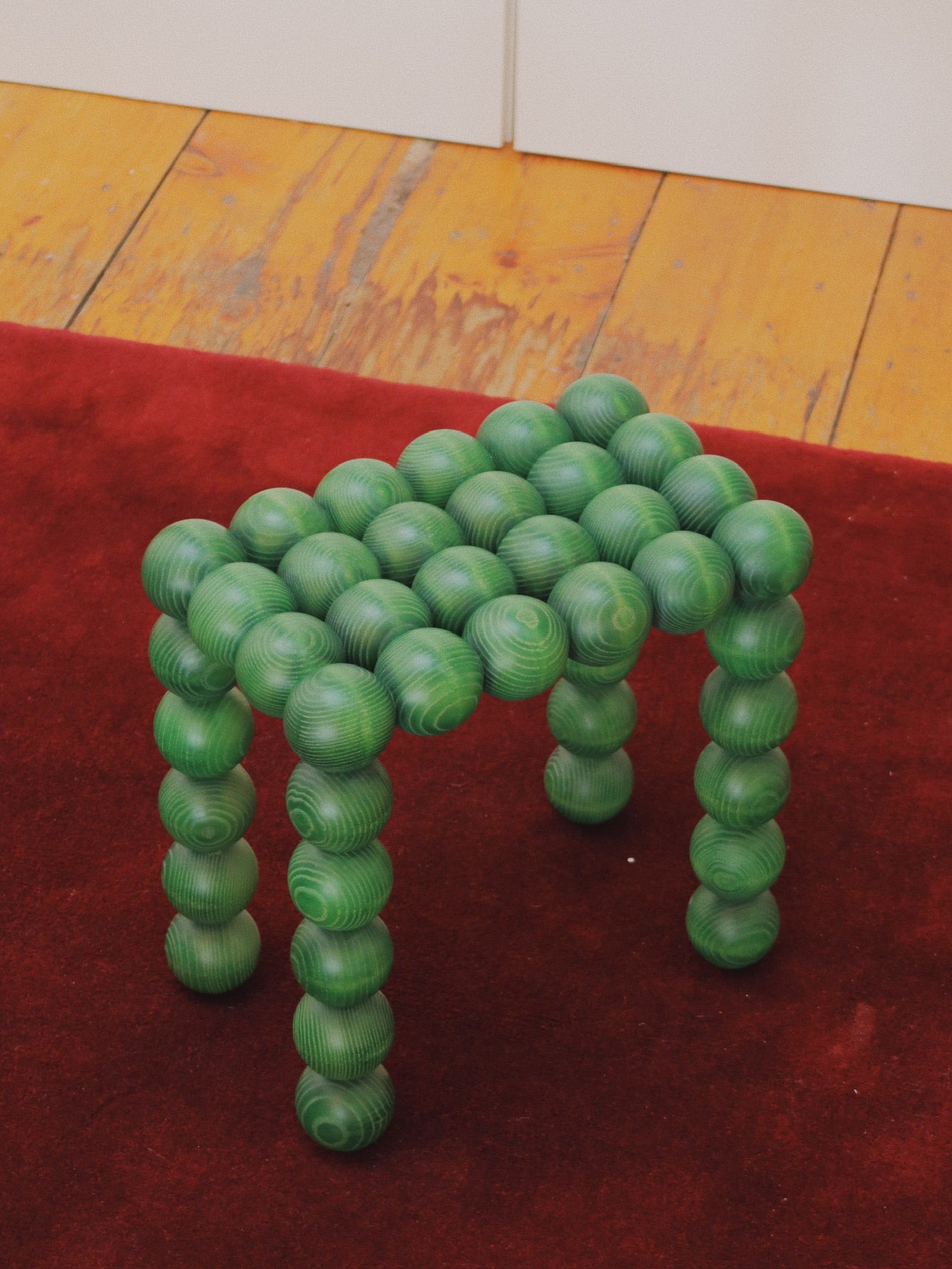 Green Jade Stool